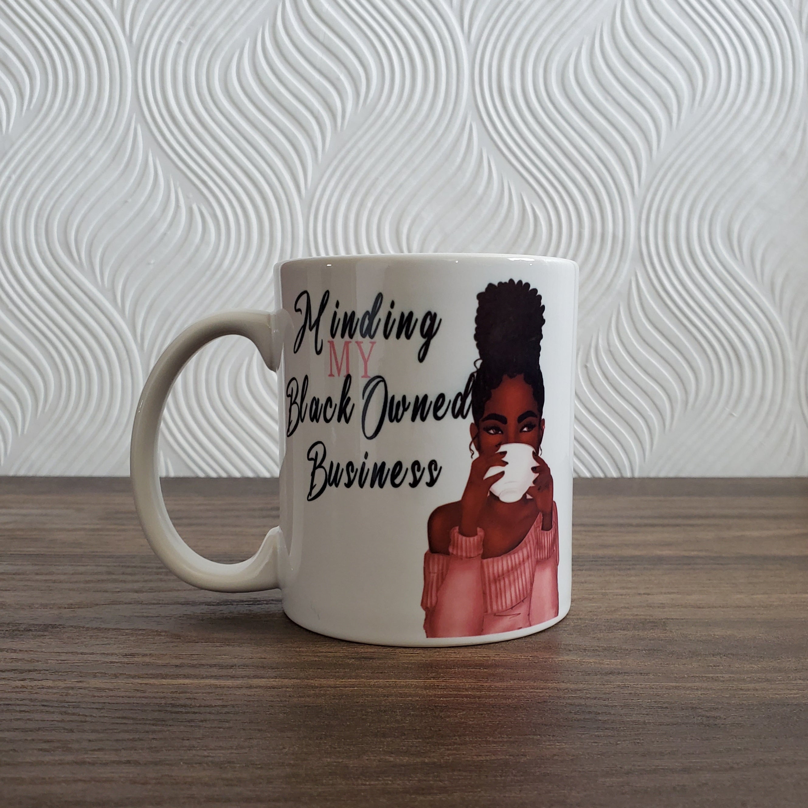 "Minding" mug