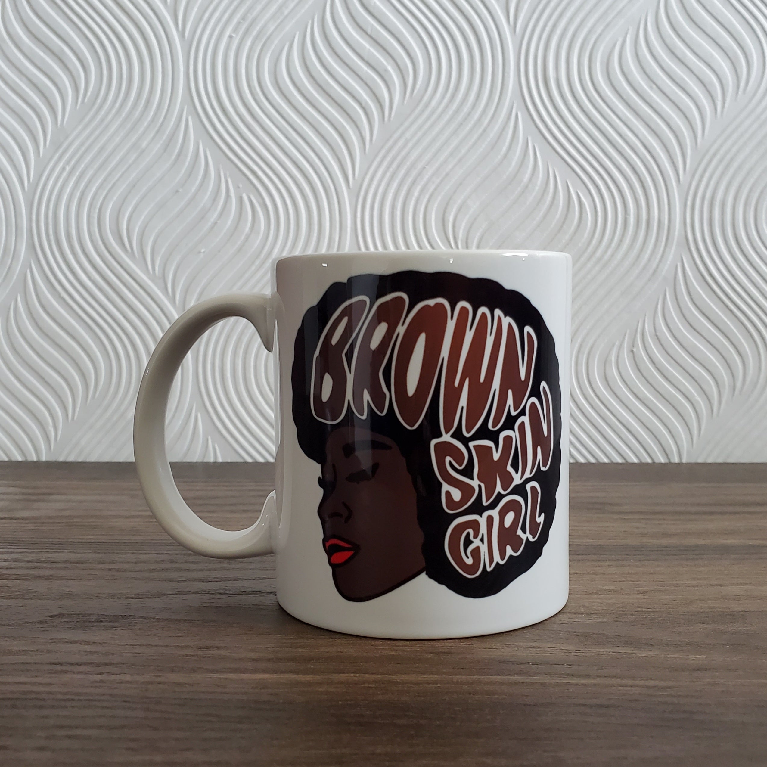 "Brown Skin Girl" Mug