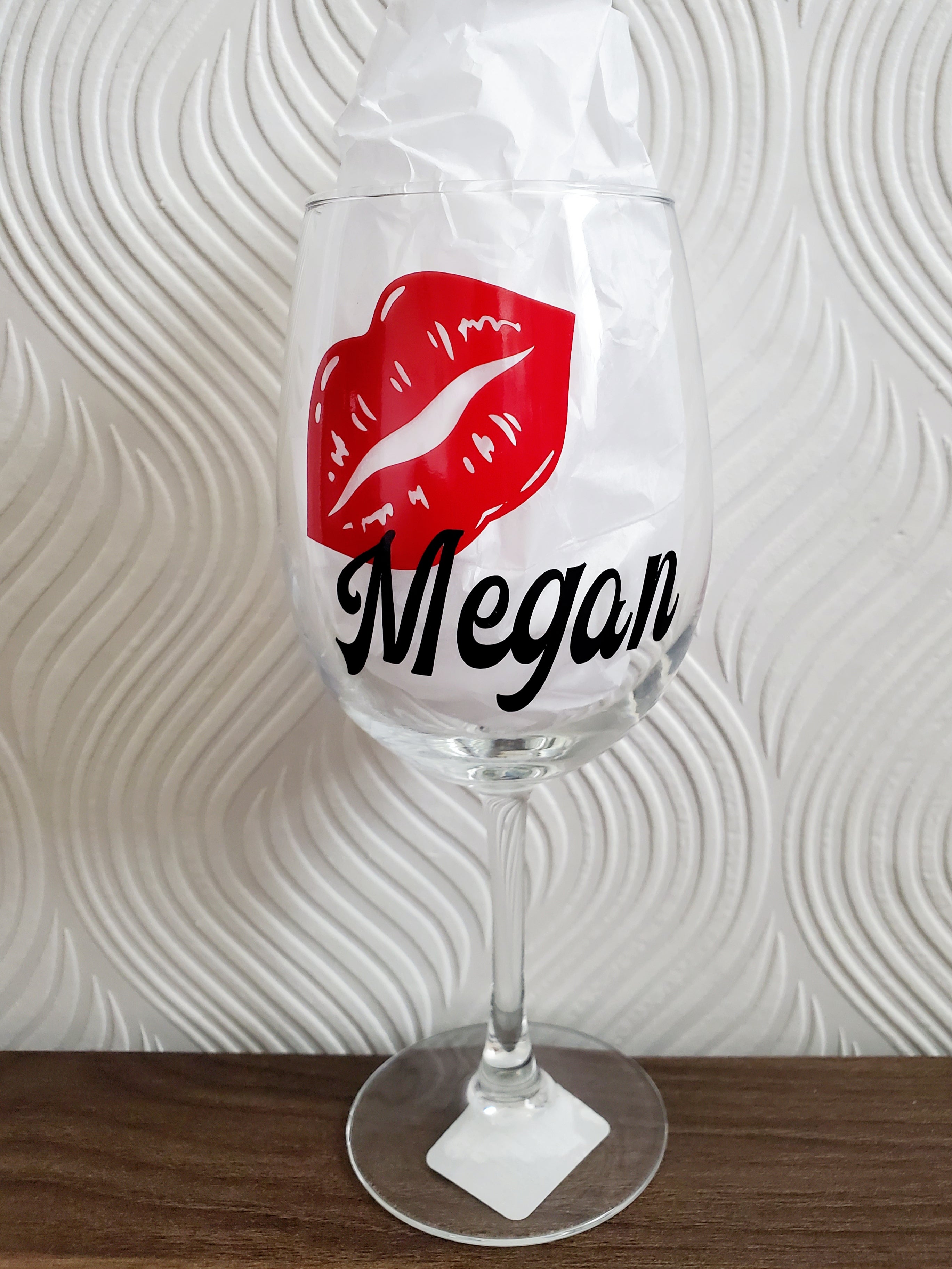 Custom 16 oz Wine Glass