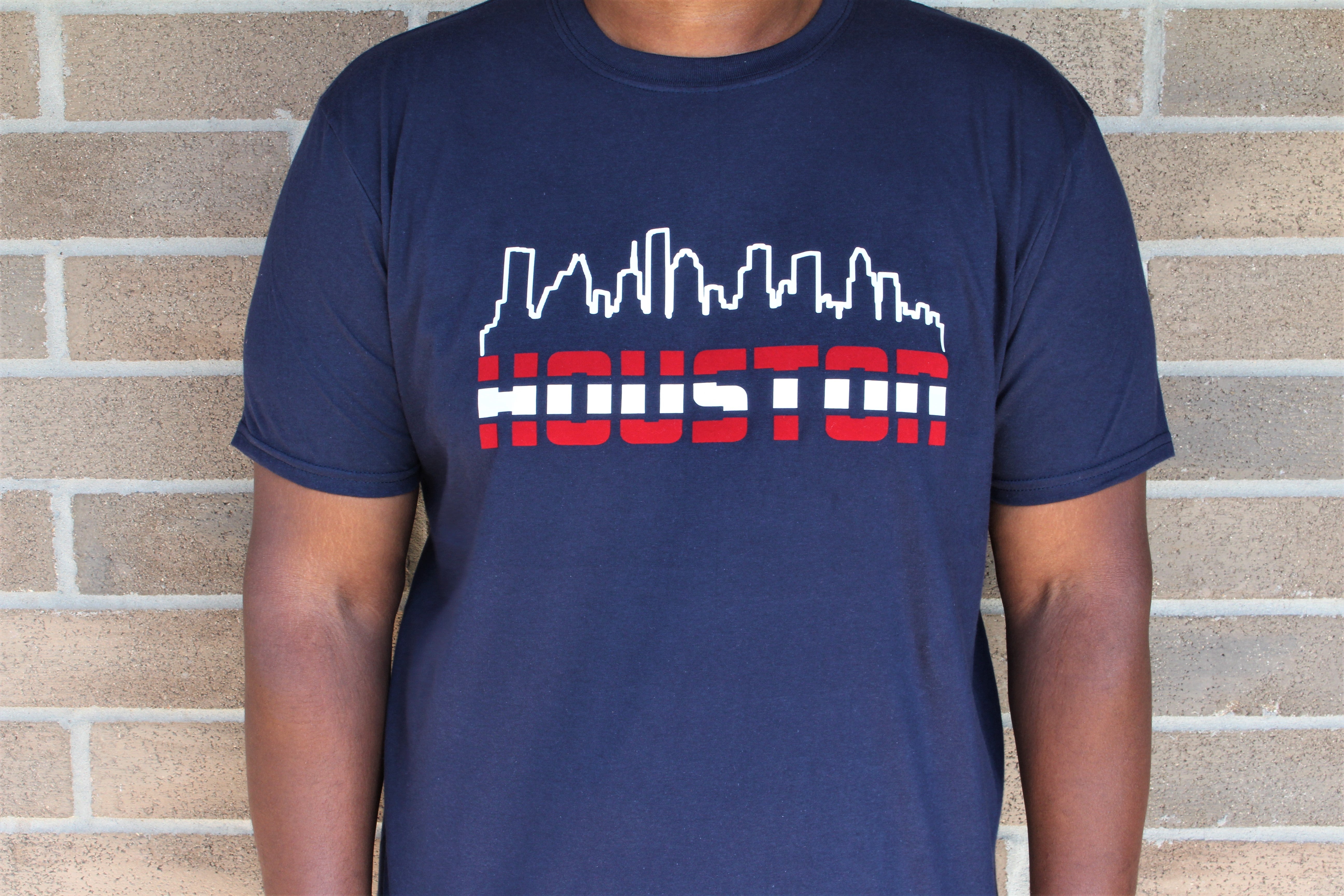 "For the City" T-Shirt- Navy